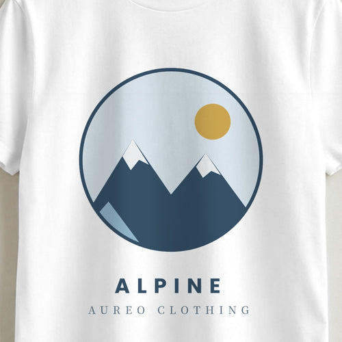Alpine T-Shirt – Aureo Clothing (Print-Detail)