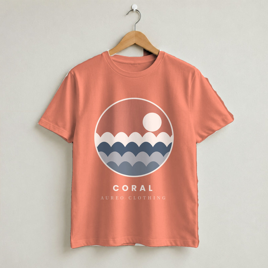 Coral T-Shirt – Aureo Clothing