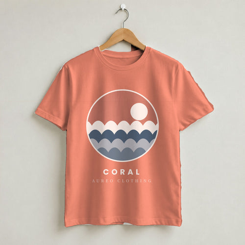 Coral T-Shirt – Aureo Clothing