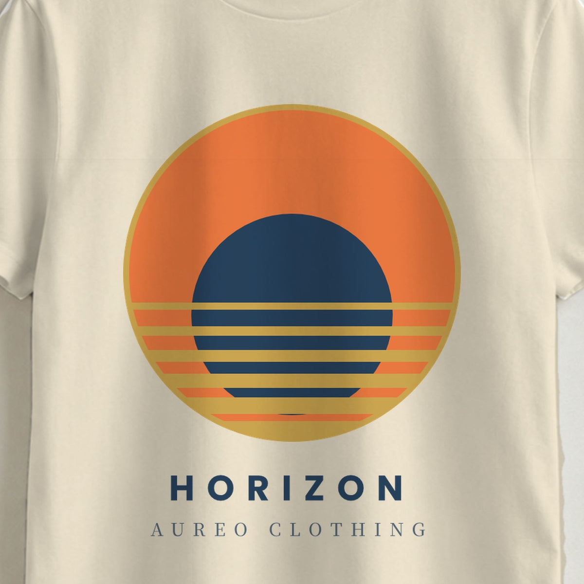Horizon T-Shirt – Aureo Clothing (Print-Detail)