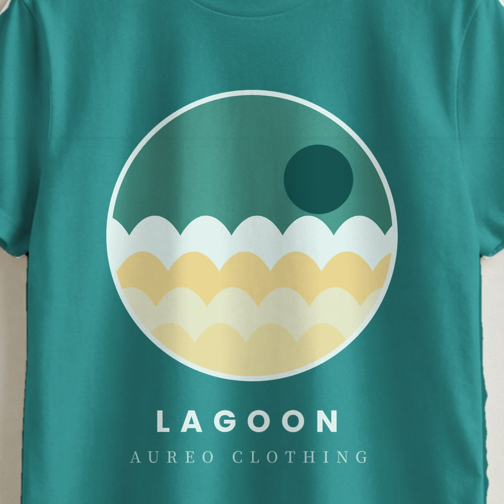 Lagoon T-Shirt – Aureo Clothing (Print-Detail)