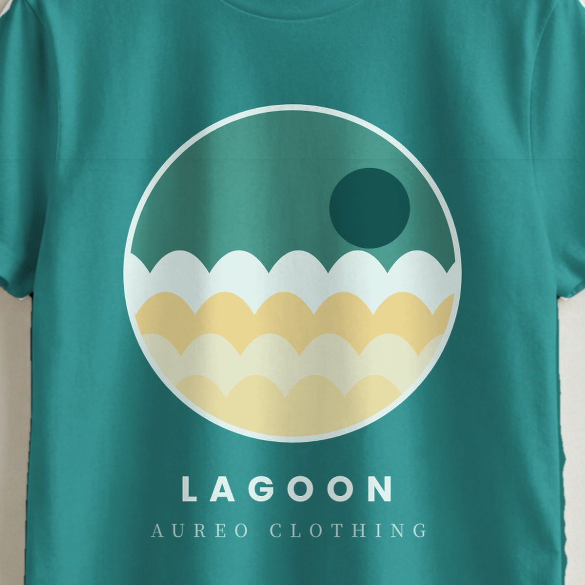 Lagoon T-Shirt – Aureo Clothing (Print-Detail)