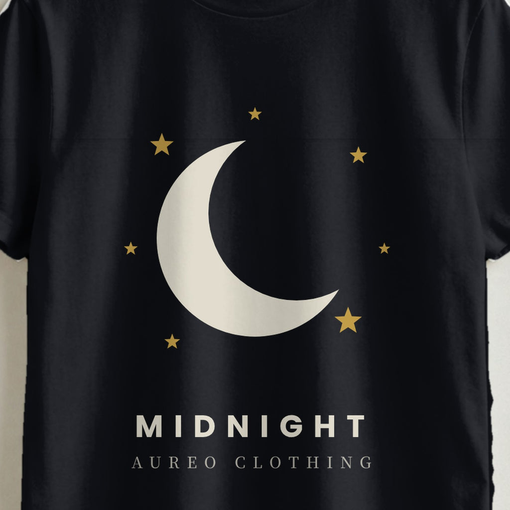 Midnight T-Shirt – Aureo Clothing (Print-Detail)