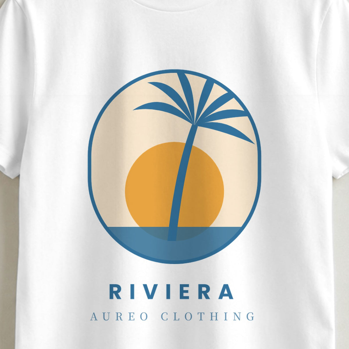 Riviera T-Shirt – Aureo Clothing (Print-Detail)