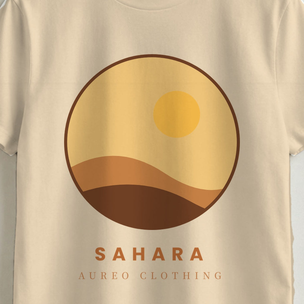 Sahara T-Shirt – Aureo Clothing (Print-Detail)