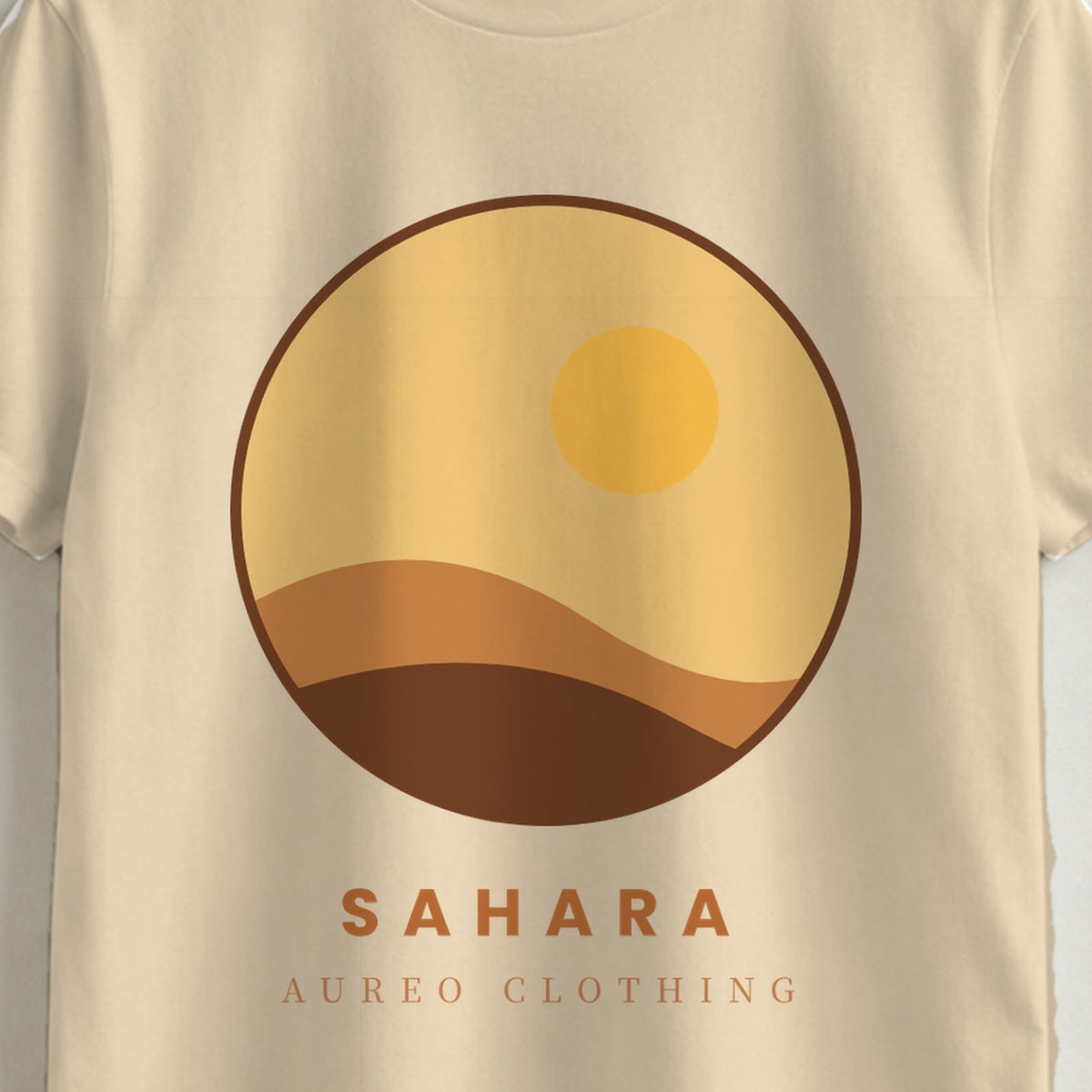 Sahara T-Shirt – Aureo Clothing (Print-Detail)