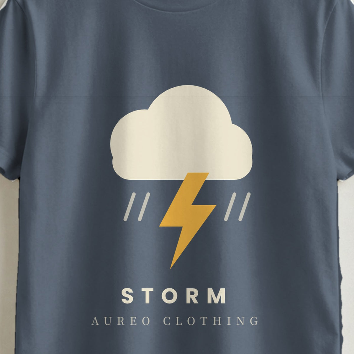 Storm T-Shirt – Aureo Clothing (Print-Detail)