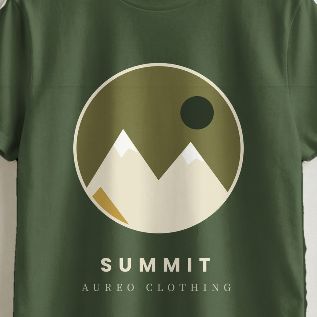 Summit T-Shirt – Aureo Clothing (Print-Detail)