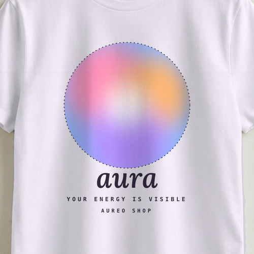 Aura T-Shirt – Aureo Shop (Print-Detail)