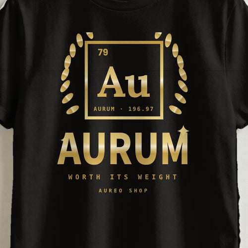 Aurum T-Shirt – Aureo Shop (Print-Detail)