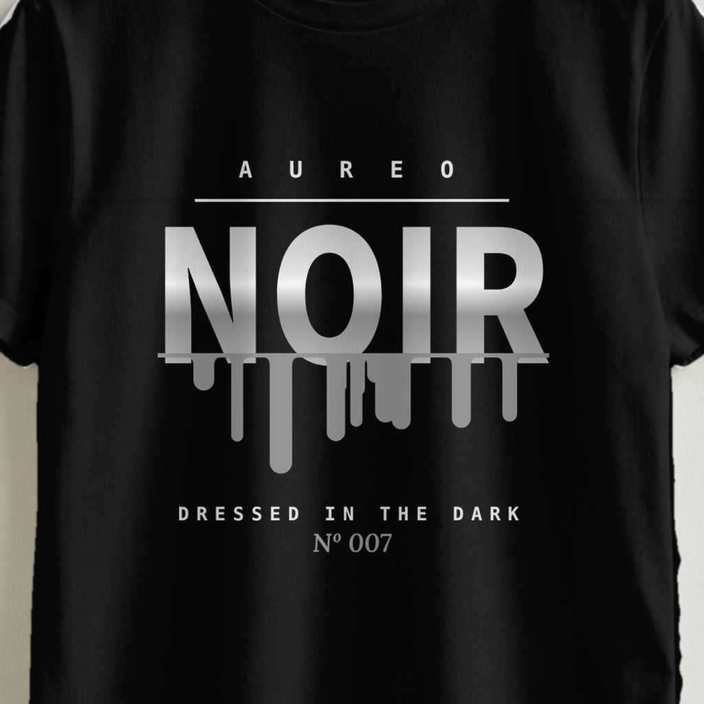 Noir T-Shirt – Aureo Shop (Print-Detail)